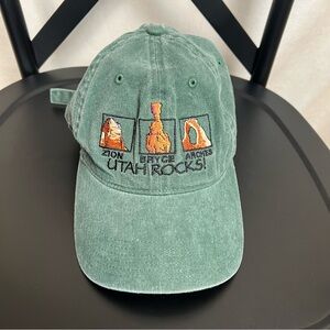 Utah Rocks Green Hat
